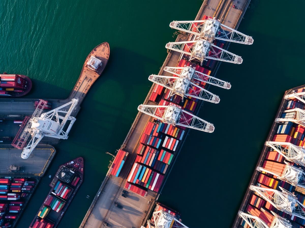 Port container terminal